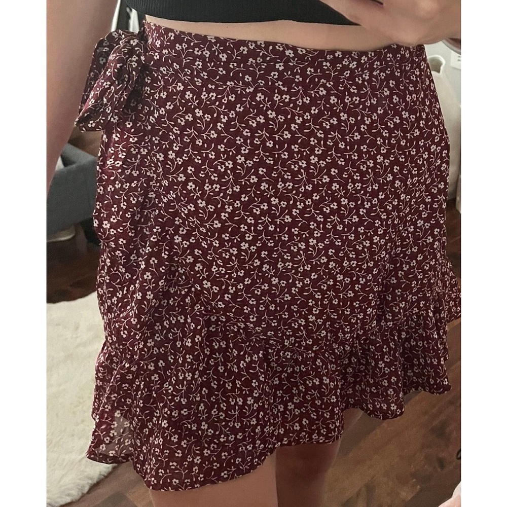 Hollister Floral Skirt